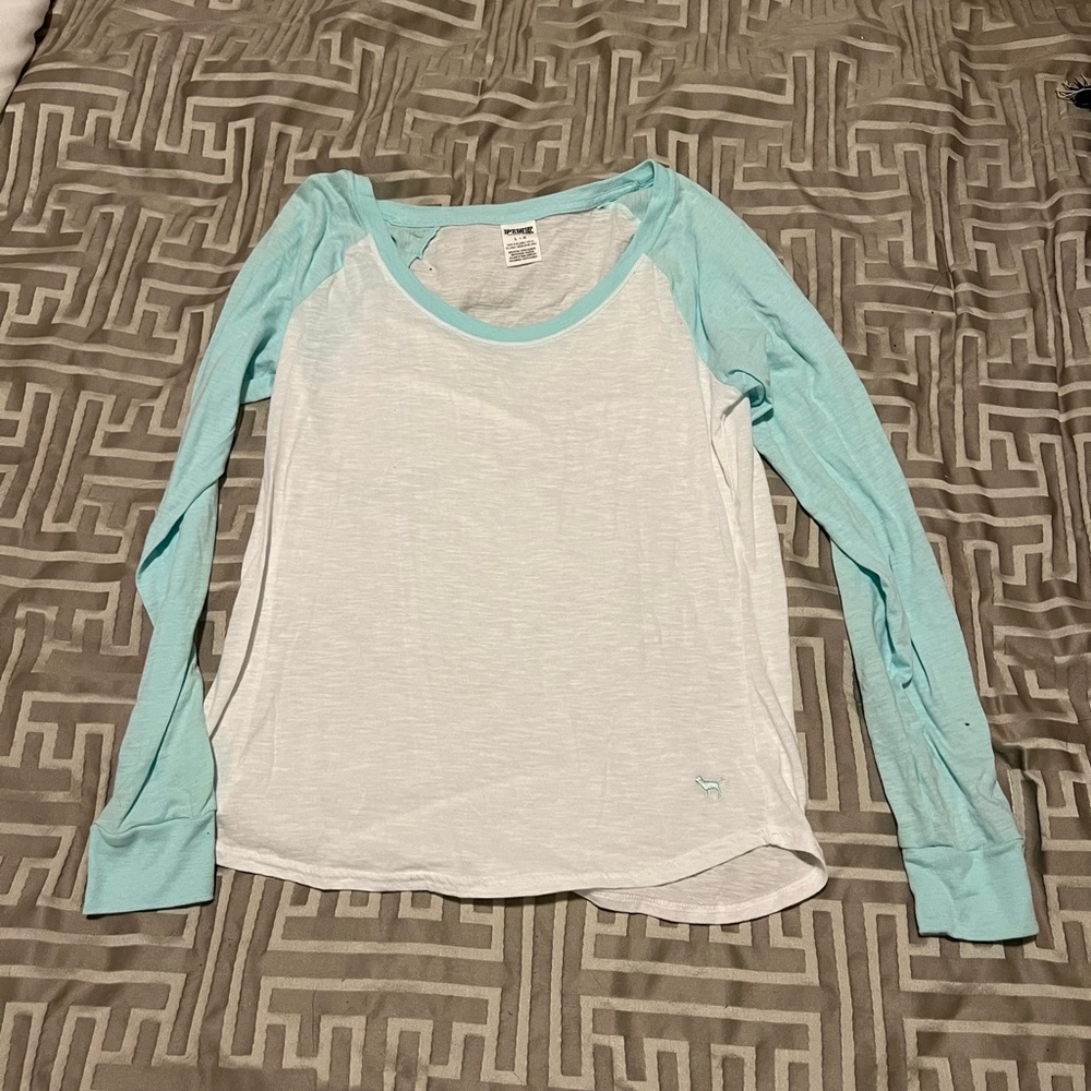 Women’s Long Sleeve Shirt PINK Victorias Secret